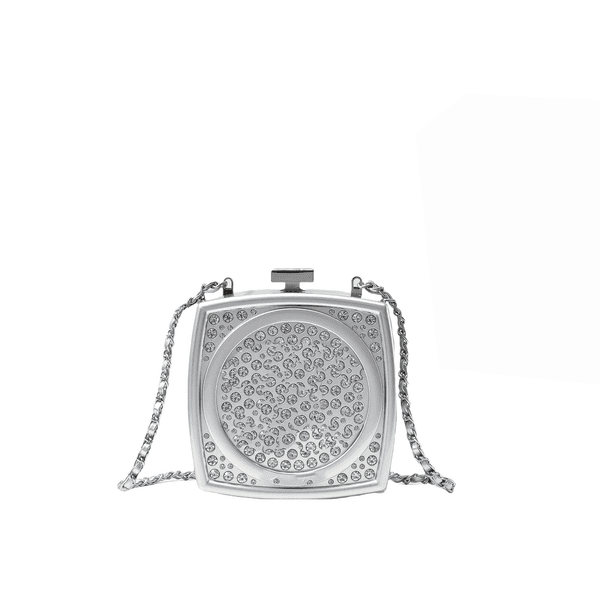 Elegant designer brickstone mini shoulder bag, designer bag;