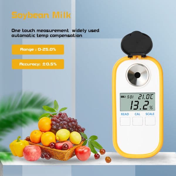 DR-SMilk High precision electronic digital concentration meter test detector (fermented sour milk made from ground mung bean wow gold), salinity and sugar meter DR1