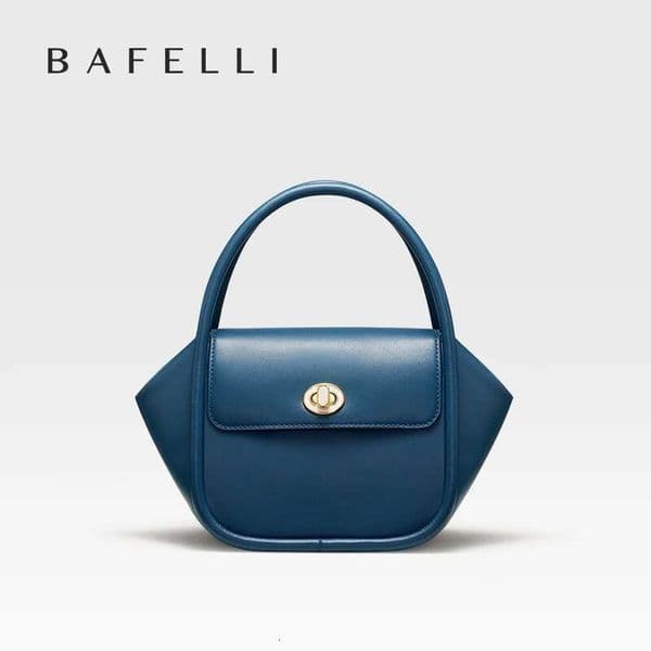 BAFELLI NEW Women S HANDBAG WINTER WOOL FASHION BENTO EVENING LEATHER ORIGINAL STYLE BRAND PURSE SHOULDER CASUAL LEMON KOKO