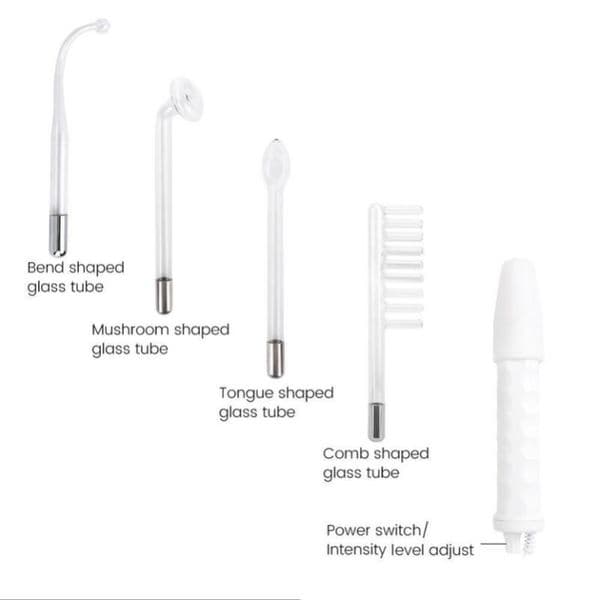 Face Care Devices High Frequency Machine Electrotherapy Wand Glass Tube Neon Anti Aging Wrinkle Removal Acne Skin Beauty Spa Hair