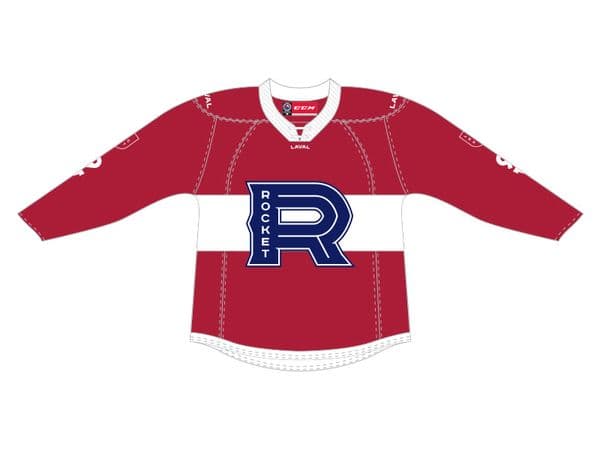 Laval Rocket Hockey Hockey Jerseys Custom ANY NAME NUMBER Sending pictures allows customization of any style