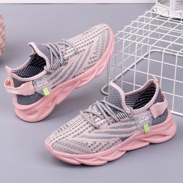 New Women's Sports Fashion Lightweight Running Shoes Designer Fabric Breathable Casual Daily Commuter Men's Sports Shoes