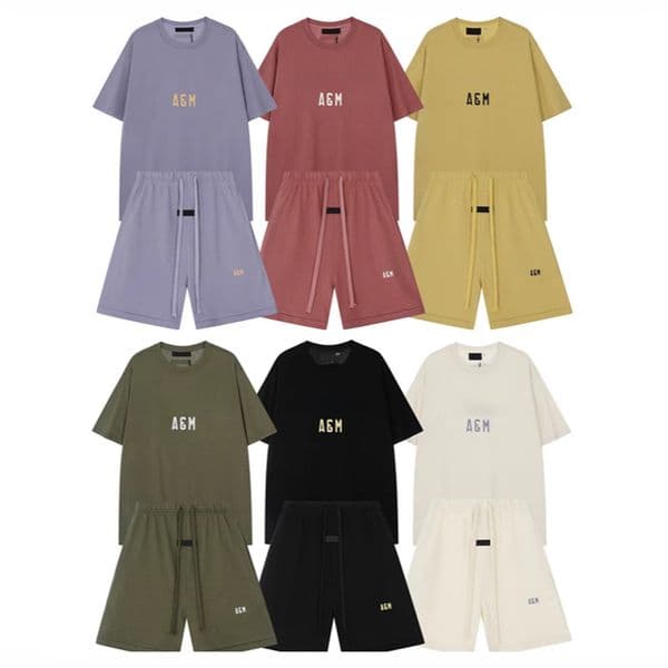 Men's Tracksuits Designer Letter printed round neck pullover short sleeved T-shirt for men female