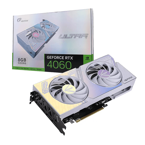 Colorful GeForce iGame GeForce RTX 4060 Ultra W DUO OC 8GB Graphics Card
