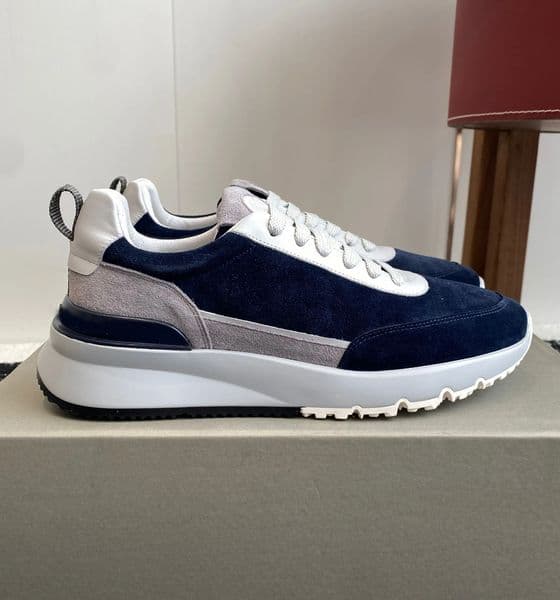 Perfect Designer Men Cotton Chine Knit Runners Sports Shoes Lightweight Stretch Trainers Fit & Comfort Party Wedding Dress Rubber Sole Man Jogging EU38-46