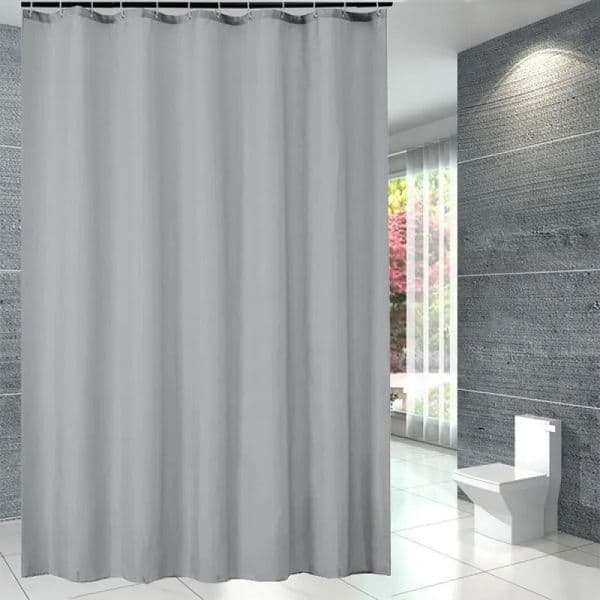 PEVA Bathroom Shower Curtain with Hooks 180x180cm Waterproof Thickening Bath Curtain Home Shower Accessories