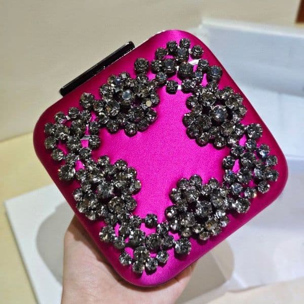 10A manolo Evening Bags knot minaudiere clutch peuse designer clutch designer lady bag shoulder bags designer woman envelope clutch fashion bag luxury bag luxury