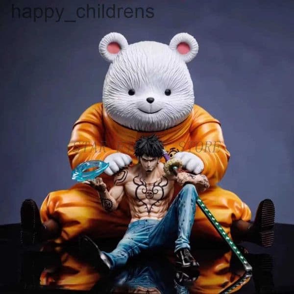 Gk Oka Shichibukai Bepo Action Figure Statue Desktop Decorations Doll Anime One Piece Toys Trafalgar D. Water Law Figures Model T260122