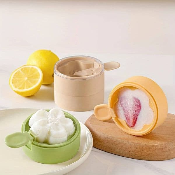 Silicone Molds - BPA-Free Popsicle Maker Set for Homemade Ice Cream and Treats Convenient