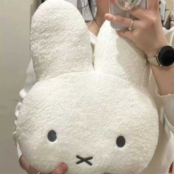 2026 New New Kawaii Plush Pillow Cute Miffys Sweet Doll Toy Creative Room Decoration Cartoon Ornament Birthday Giftl250520 Toys