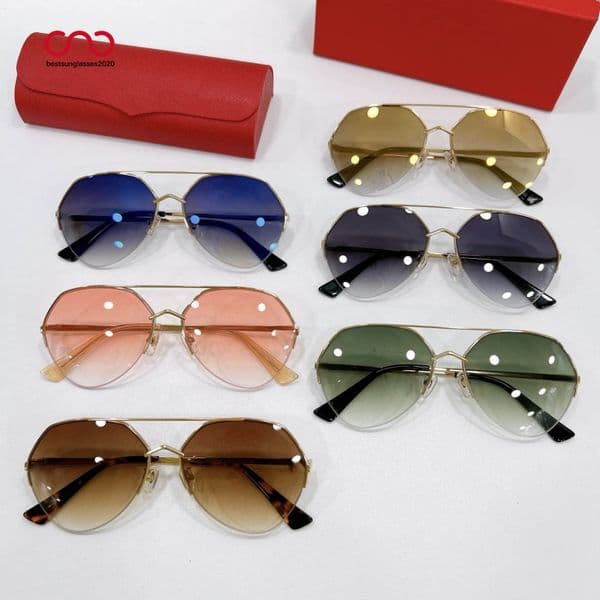 Hot selling item lunettes de soleil Men's sunglasses Fashion Designer Sunglasses Women Cat Eyes Glasses Womens Sunglass UV400 Polarized Glass