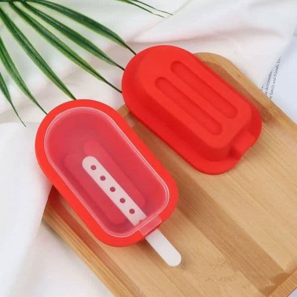 With Lid Homemade And Sticks Silicone Mould Easy To Demould Reusable Ice Lolly Stackable Popsicle Maker Summer