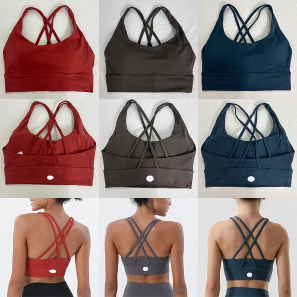 Yoga women Sports Bra Energy Longline Bra Medium Support Gym Workout bra Breathable Top Yoga Wear Clothes Bralette for Women Underwear clothing Beautiful Back