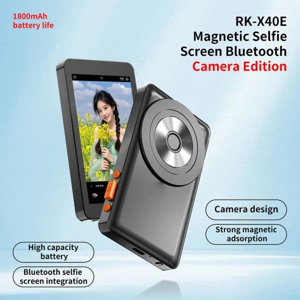 2025 X40E Smartphone Wireless Magnetic Monitor Screen For iPhone Android Live Stream Video Recording Camera Edition