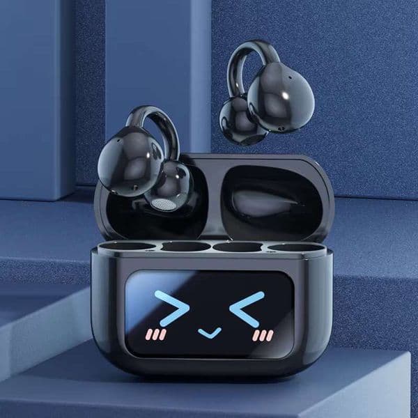 DHGadgets R100 Smart Touch Screen Ear Clip Bluetooth Comfortable to Wear Open OWS Sports Wireless Earphones