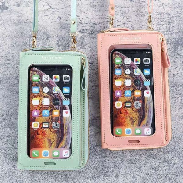 Women Long Wallet Luxury PU Leather Zipper Dhgadgets New Multi-card Multifunctional Women's Touchscreen Phone Case Free Shipping