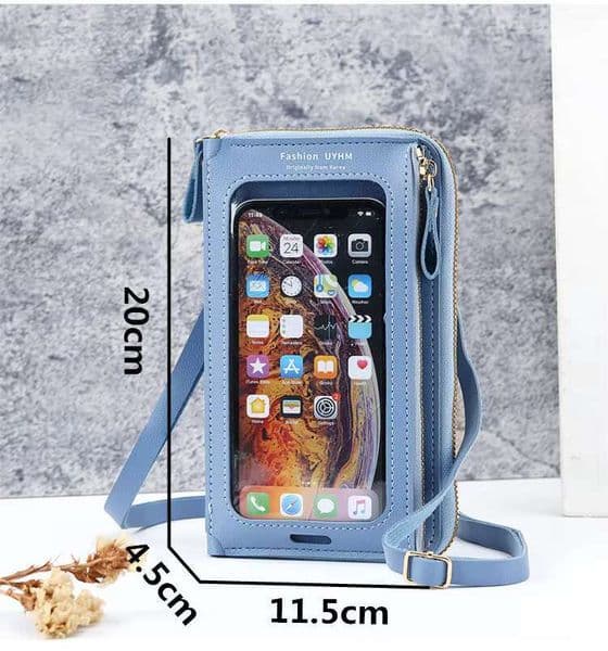 Women Long Multi-card Wallet Luxury PU Leather Zipper Dhgadgets New Multifunctional Women's Touchscreen Phone Case