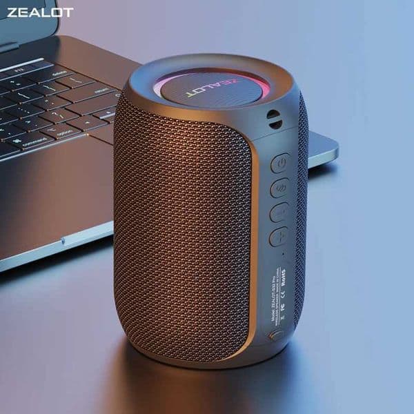 New Arrival Zealot-S32PRO Powerful BT Speaker Bass Wireless LED Light Outdoor Speakers Subwoofer Waterproof Sound Box Support T250522