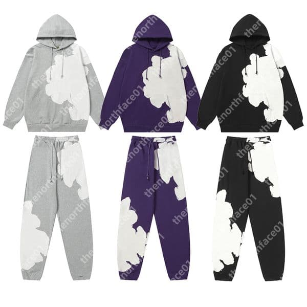 New Designer Mens Hoodie Pattern Printed Pure Cotton Sweatshirt Fashion Brand Hoodie Womens Round Neck Hoodie Street Trend Mens Clothing Size S-XL
