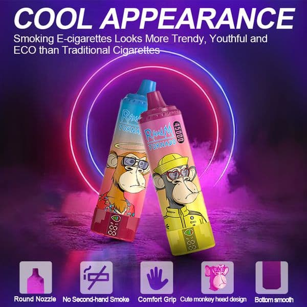 Wholesale K26A RAHdM Disposable Vape 45000 Puffs Blueberry on ice flavour Ship form EU 2% Nicotine(2mg/ml) Fast ship from EU