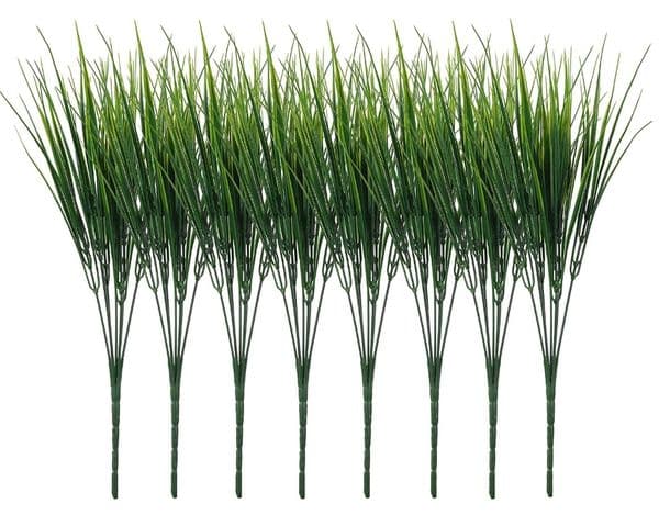 7Forks Plastic Grass Household Products Vase For Home Decor Christmas Craft Supplies Wedding Decorative Flower Artificial Plants B2