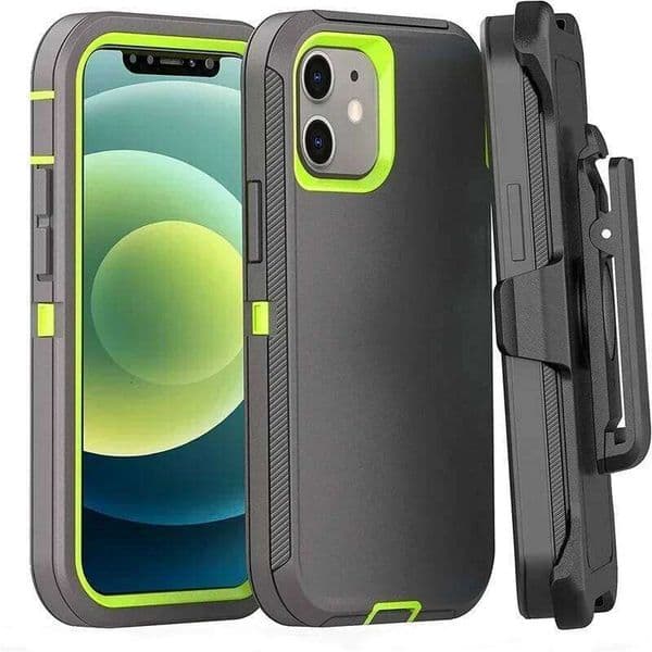 Fashion Hybrid Heavy Duty Armor Phone Case for IPhone 16 15 14 13 12 11 Pro Max Plus Shockproof Protect Otter Hard Box Belt Clip Cover