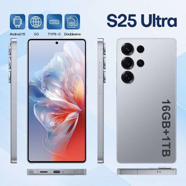 Explosive smartphone S25 Ultra 6.8 inch Unlock Touch Screen Phone Androids Camera Telephone HD Display Face Recognition thumbnail 2