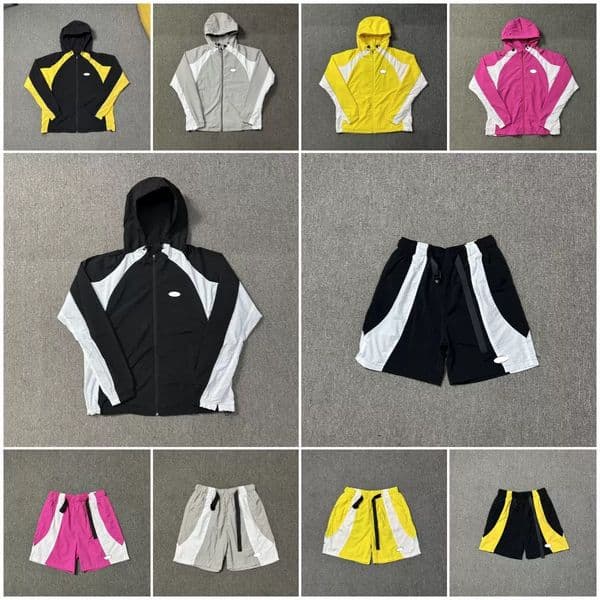 windbreaker jacket zipper hoodie Men Jackets coat retro hoodies Sweatshirt Windproof street sports suit fashion Mens Designer Jackets windbreaker jacket