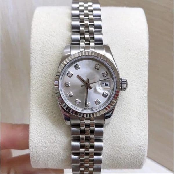 2025 Luxury Womens Watches Big Magnifier 179171 179174 179175 26mm Waterproof Sapphire Glass Mechanical Automatic Gold Steel Bracelet Ladies Watch Waterproof