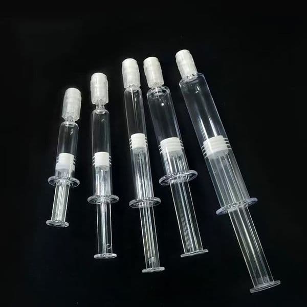 Kush Bottles 1/2/3/5/10ml Luer Lock PS Plastic Syringe Tube-applied Eye Cream Bottle Dispensed Liquid Fresh Bottle Thick Oil Tank Clear Color