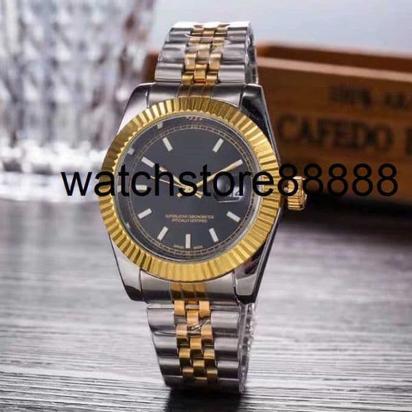 Original 1to1 Brand Lao Jia mens and womens watches dental rings diary fashion business steel band Watch quartz watch