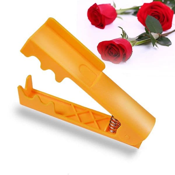 Garden Florist Metal Gardon Flower Rose Thorn Stem Leaf Stripper Safety Rose Plier Magnolia Removing Burrs Garden Tool 250522