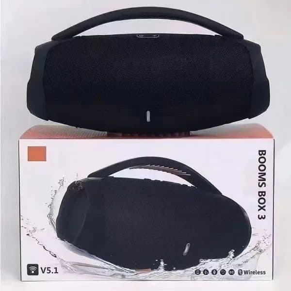 Booms Box 3 Bluetooth Speaker Portable Speakers high power 40W portable waterproof wireless subwoofer 360 stereo surround TWS Caixa De Som speaker player