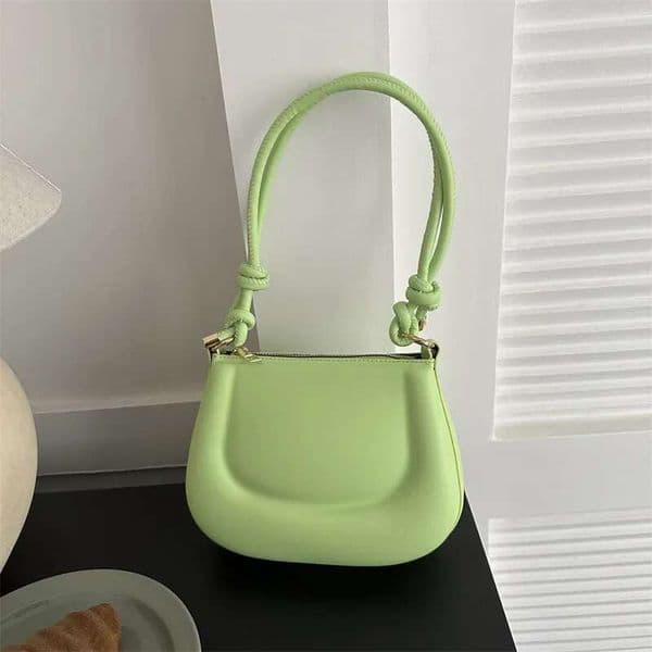 Hot Selling Soft PU Ladies Leather Crossbody Women Purple Underarm Retro Solid Color Handbag Fashion Design Girl Small Shoulder Bag Designer Bags