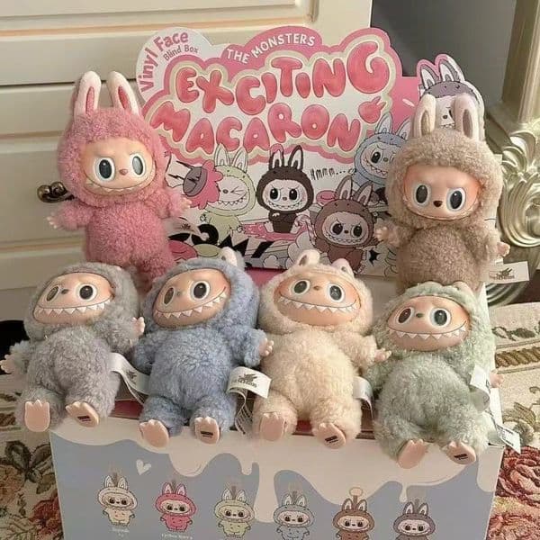 High Qulity Labubu V1 V3 Series Blind Box - Cute Enamel-Face Monster Poseable Doll Anime Collectible Toy Gift In Stock