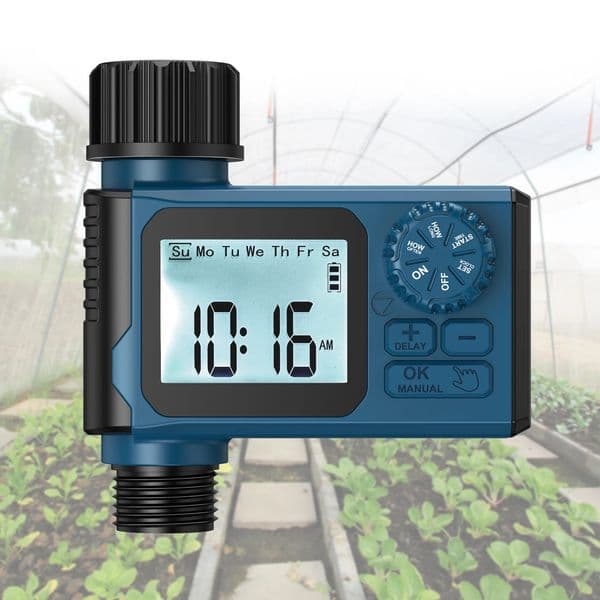 Automatic Sprinkler Timer Intelligent Irrigation Programmer Equipment Waterproof Digital Irrigation Timer for Lawns Yard 250521
