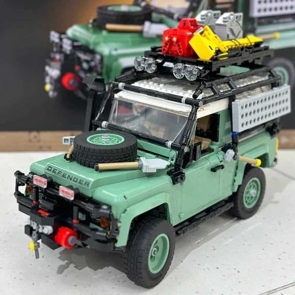 2026 Build Block Set Build Block Set 2336Pcs Off-Road Defender Vehicle Car Building Blocks Supercar Model Bricks Toys Adult brick Kids Brick Brick Birthday Gifts C