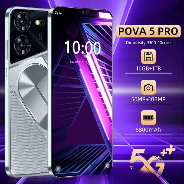 POVA5pro 7.3-inch 16+1T Smartphone (Powerful)