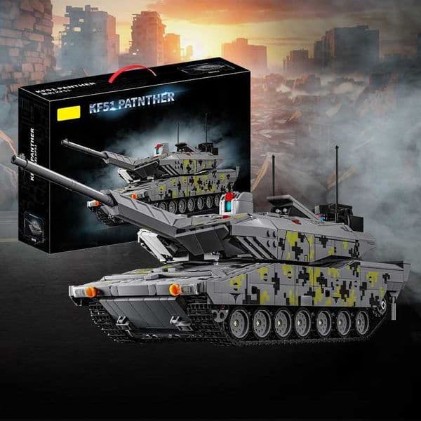 T-14 Main Battle Tank Building Blocks Children Toys WW2 Armored Cars MOC Bricks KF51 Military Panzer Model Adult Kids Gifts NEW M250526
