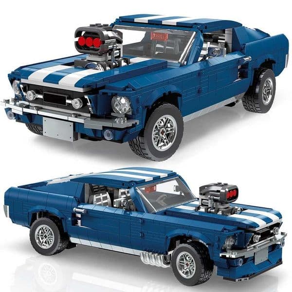 1680PCS Innovation Expert Ford Sports Racing Car Model Building Blocks Bricks DIY Toys for Kids Adults Birthday Christmas Gifts M250526