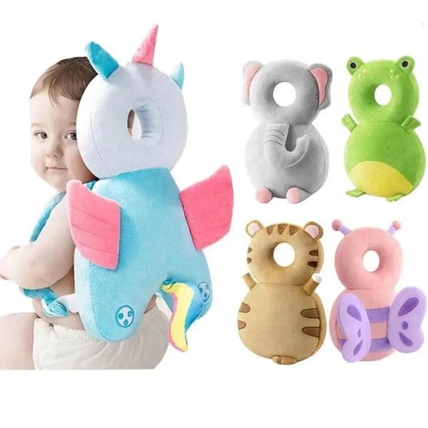 born Headrest Security Pillows Backpack Toddler Baby Head Fall Protection Pad Cushion Cartoon Soft 250527BJ