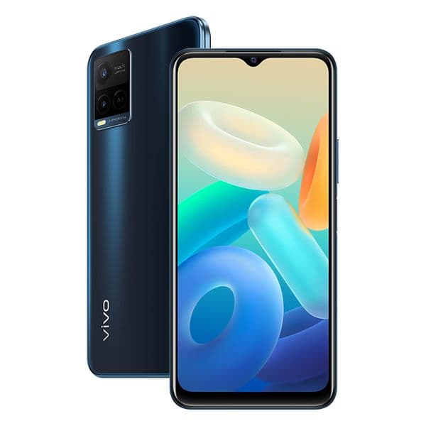 Original Vivo Y32 4G LTE Mobile Phone 4GB RAM 64GB 128GB ROM Octa Core Snapdragon 680 Android 6.51" Full Screen 13.0MP HDR 5000mAh Fingerprint ID Face Wake Smart Cell Phone