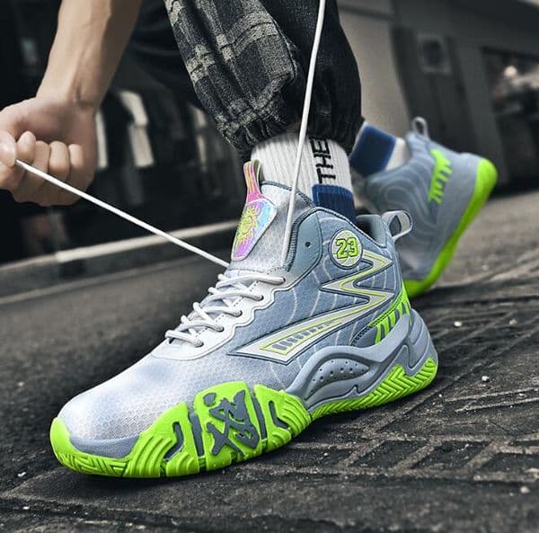 Basketball fission low top mens shoes new lightweight high rebound non-slip glow-in-the dark breathable sneakers Z 5.27-1