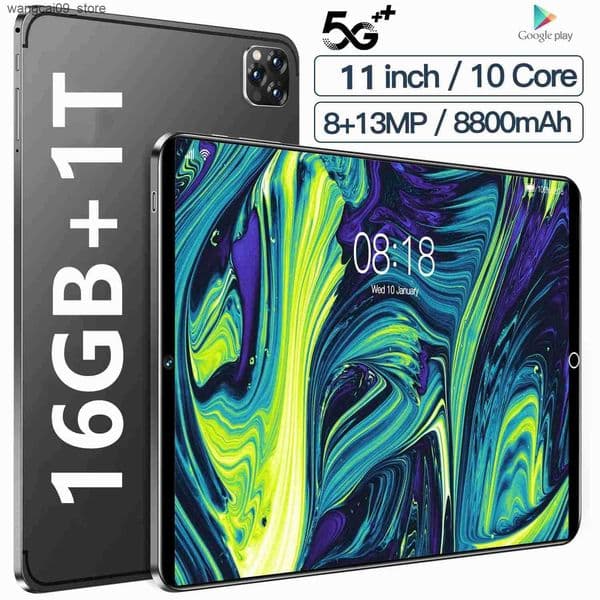 2023 NEW Global Version Android Tablet PC 10.1 Inch Android 12 Bluetooth 12GB 512GB Deca Core 16+32MP W+5G WIFI Hot Sales Laptop R250527