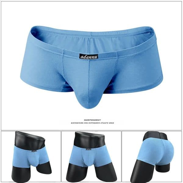 Simple solid color thin Modal boxers low waist and light AD741 250517