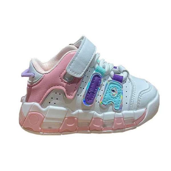 Tennis Shoe Autumn New Children Sport Sneakers Boys Girls Shoes Breathable Casual Shoes Trend Board Comfortable Kid SneakersT250527
