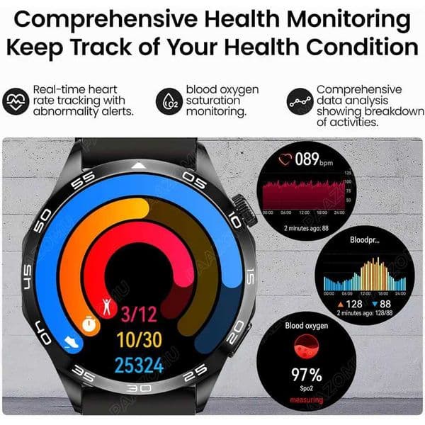 2025 New For Smart Watch Men Watch 4 Pro+ 1.50 Inch HD Call Health Monitoring Smartwatch New Watch 4 XJ250705