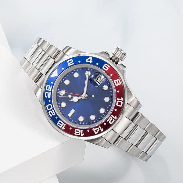 mens watches men stainless steel bracelet luminescent montre de luxe Orologio reloj 41mm 125 with box 125 125 aaa aaa
