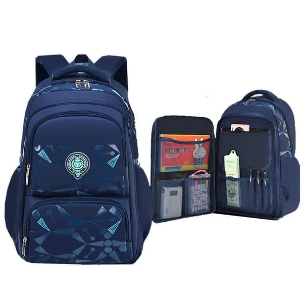 Grade 3-6 Waterproof ren School Bags Boys Primary School Backpacks Orthopedi Junior High Schoolbag Mochila Infantil 250522BJ