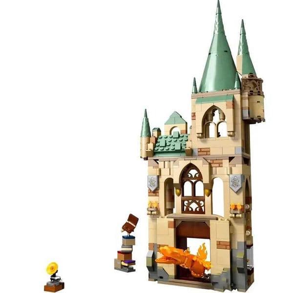 587PCs MOC Magic World Bricks Magic Castle Compatible 76413 Movie Peripheral Toys Building Blocks Street View Collection Gifts Z250528